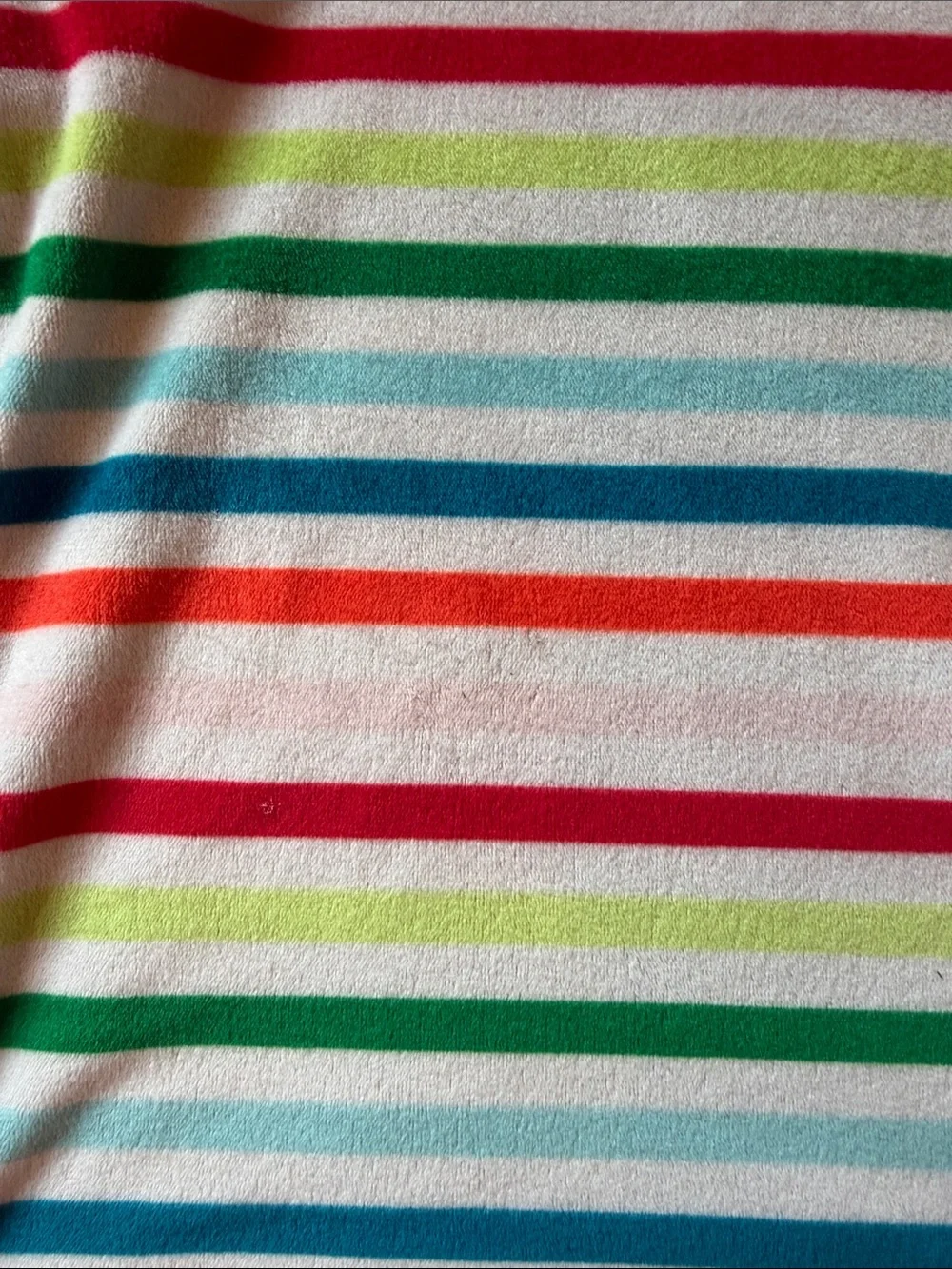 Kids Long Sleeve Rainbow Stripe Pajama Set - Multicolor